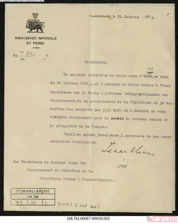 102. yılında belgelerle Cumhuriyet! Arşivden neler çıktı - 30