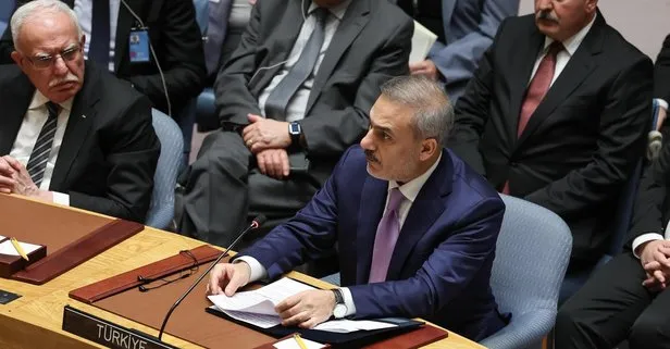 Hakan Fidan BM Güvenlik Konseyin’den önemli açıklamalarda bulundu