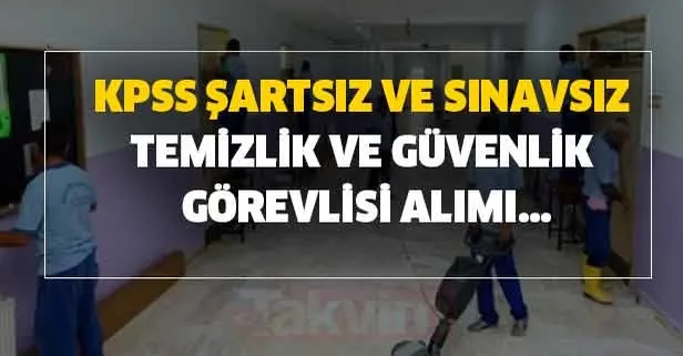 Özel güvenlik görevlisi olabilmek için şartlar nedir? İŞKUR üzerinden alım yapılıyor