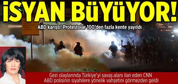 CNN siyah’seti!