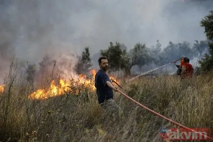 Yunanistan’da yangın felaketi! Çok sayıda ölü var...