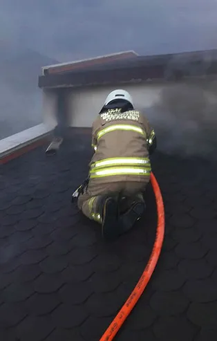 İzmir'de huzurevinde yangın