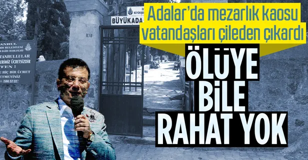 CHP'li İBB’den Adalar'da kaçak mezarlık rezaleti! Vatandaş isyanda: Ölüye bile eziyet çektiriliyor