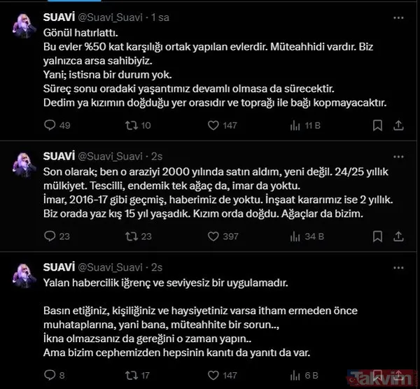 Akbelen'de protestocu Yakakent'te katliamcı! Suavi'den itiraf niteliğinde açıklama! Vatandaşlar tepki gösterdi! Talan inceleme altında - 6