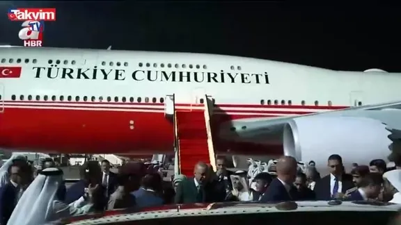 Başkan Erdoğan Katar'da