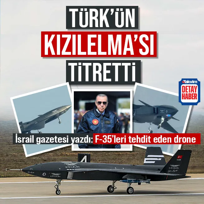 İsrail gazetesi Türkiye gök savaşçılarını ortaya çıkardı dedi: F-35’leri tehdit eden drone