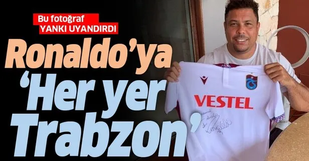 Ronaldo’ya ‘Her yer Trabzon’