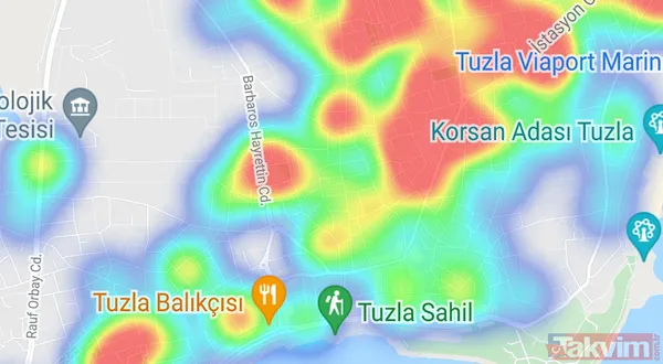 İlçe ilçe İstanbul'un koronavirüs vaka haritası! Bağcılar, Fatih, Üsküdar, Güngören, Ümraniye, Zeytinburnu, Bakırköy... - 39