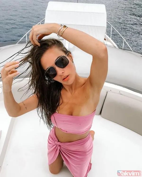 Bensu Soral ile eşi Hakan Baş boşanmanın eşiğinden dönmüştü 'basiretimiz bağlandı' Yatta dudak dudağa romantik anlardan sonra... - 46