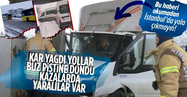 SON DAKİKA: İstanbul’da kar fırtınası! ❄İstanbul Valiliği’nin uyarılarına rağmen yollar tuzlanmadı: Ali Yerlikaya dikkat çekmişti servisler ve İETT yollarda kaldı