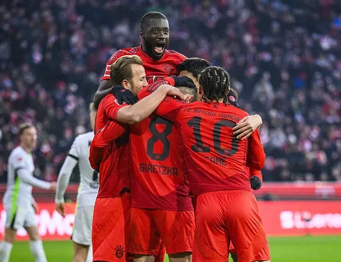 B.Münih, Wolfsburg’u 3 golle devirdi