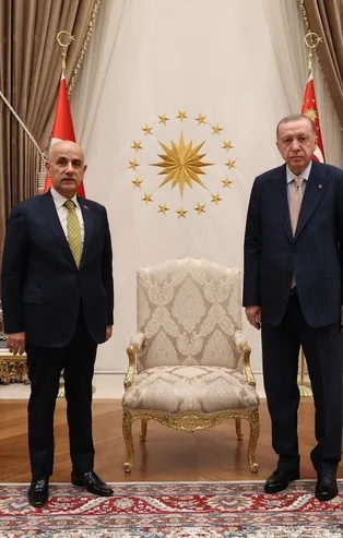 Başkan Erdoğan Tarım ve Orman Bakanı Vahit Kirişci'yi kabul etti