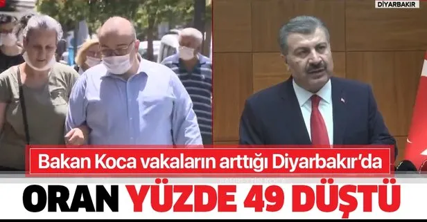 Son dakika: Sağlık Bakanı Fahrettin Koca’dan Diyarbakır’daki vaka artışıyla ilgili flaş açıklama: Durum kontrol altında