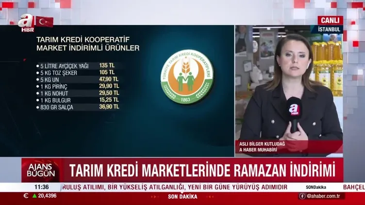 Tarım Kredi Marketlerinde RAMAZAN İNDİRİMİ!