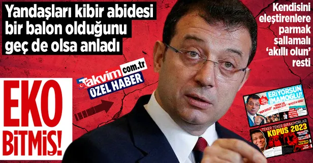 Ekrem İmamoğlu 'otobüs pozu' üzerinden kendisini eleştirenlere "Vız gelir tırıs gider" dedi yandaşları küplere bindi
