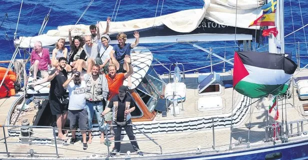 İsrail'in Madleen gemisindeki zulmü