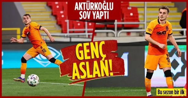 Galatasaray’ın genç yıldızı Kerem Aktürkoğlu Göztepe karşısında hat-trick yaptı!