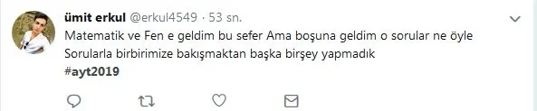 YKS AYT sınavı zor muydu, kolay mıydı? AYT soruları ve Twitter yorumları! Sınavınız nasıl geçti?-2