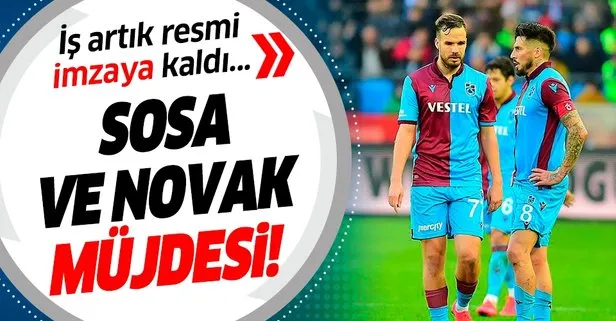 Trabzonspor Başkanı Ahmet Ağaoğlu’ndan Sosa&Novak müjdesi!