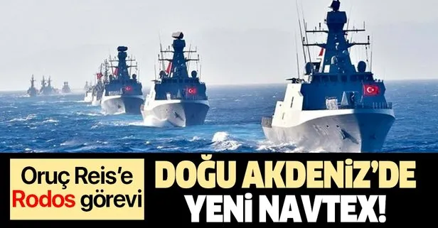 Son dakika: Türkiye’den Doğu Akdeniz’de yeni NAVTEX ilanı: Oruç Reis 4 Kasım’a kadar görev yapacak
