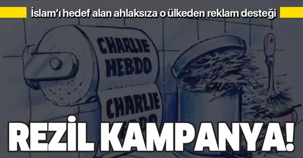 Danimarka’da aşırı sağdan rezil Charlie Hebdo kampanyası
