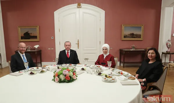 Başkan Erdoğan ile Berham Salih'ten kritik görüşme - 8