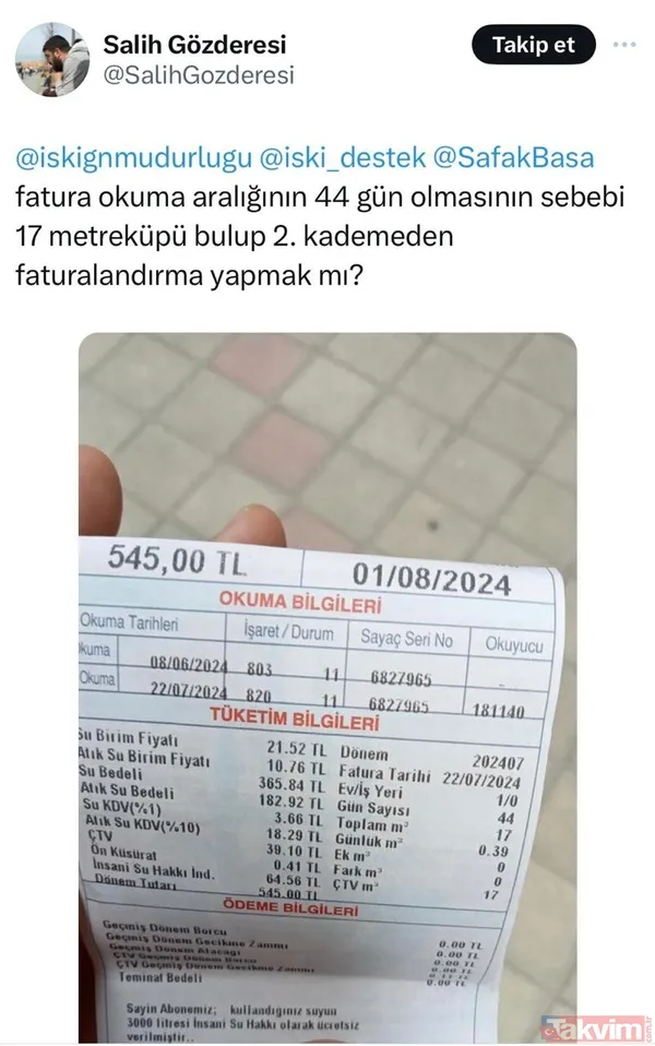 CHP'li İBB 3,3 milyar TL'lik SGK borcunu su faturaları üzerinden mi kapatmaya çalışıyor? İstanbullunun İSKİ isyanı: Usulsüzlük var - 4