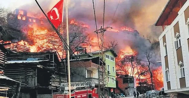 Artvin Dereiçi’nde yangın çıktı Türkiye’den yardım yağdı Güncel haberler