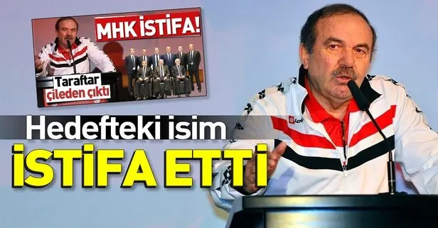 Son dakika: MHK Başkanı Yusuf Namoğlu Yıldırım Demirören’e istifasını verdi