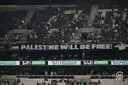 TÜPRAŞ Stadyumu'nda Filistin'e destek