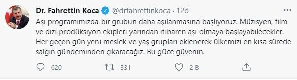 son-dakika-saglik-bakani-fahrettin-koca-film-dizi-ve-muzik-sektoru-calisanlarinin-asilanmasina-baslanacagini-duyurdu-1623168575544.jpg Son dakika! Sağlık Bakanı Fahrettin Koca, film, dizi ve müzik sektörü çalışanlarının aşılanmasına başlanacağını duyurdu-2