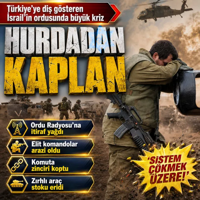 İsrail ordusunda kriz: Komuta zinciri koptu, yedek birlikler boşaldı, tanklar azaldı! Sistem çökmek üzere