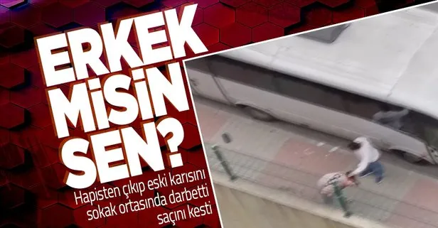 Kadına şiddete maalesef bir yenisi daha eklendi! İstanbul Gaziosmanpaşa’da eski eşini sokak ortasında darbetti