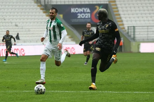 Göztepe 3 puanı 3 golle aldı!  ÖZET | İttifak Holding Konyaspor - Göztepe maç sonucu: 2-3