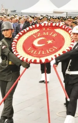 Törenlerde bir ilk!