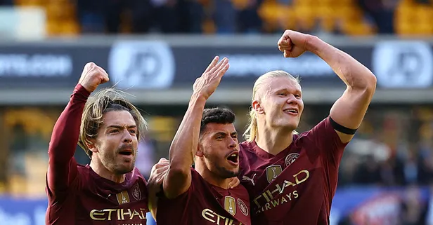 City 3 puanı son nefeste aldı! Wolverhampton Manchester City 1-2