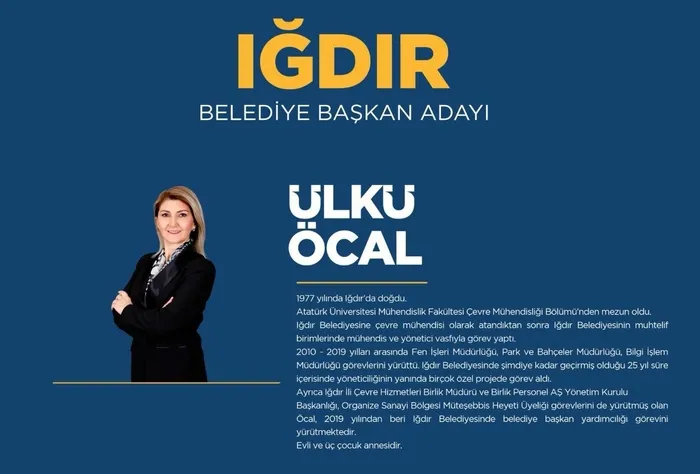 Ülkü Öcal kimdir, nereli? AK Parti Iğdır Belediyesi başkan adayı kim oldu? 31 Mart 2024 Iğdır yerel seçim belediye başkan adayları-4