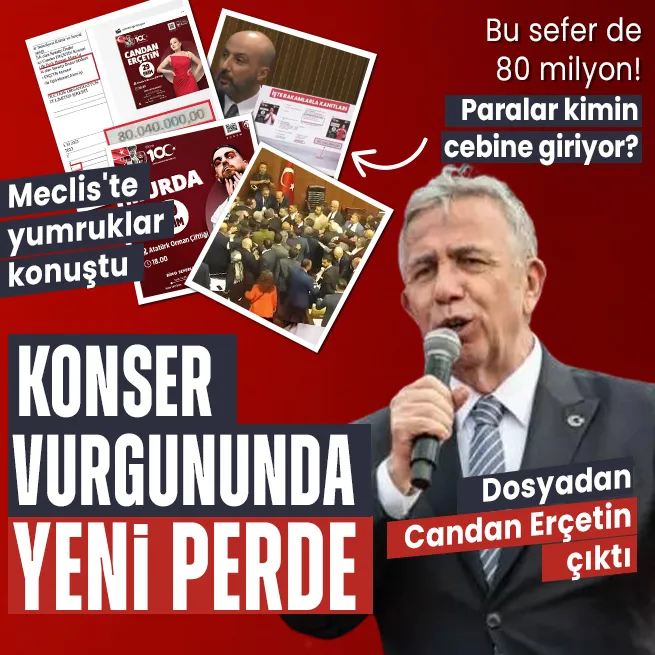 Mansur Yavaş’ın konser skandallarına yenisi eklendi: Candan Erçetine 80 milyon TL ödenmiş
