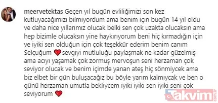 Ölen eşi Selçuk Tektaş'ı paylaştı 'Haykırıyorum' dedi Buse Varol ile 'ilgi' tartışması yaşamıştı! Alişan’ın yengesi Merve Tektaş fena patladı - 3