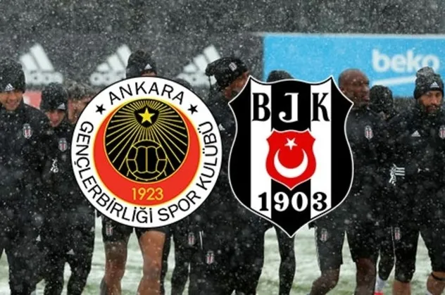 Gençlerbirliği - Beşiktaş maçı öncesi Ankara'da kar alarmı! Maç ertelenecek mi?