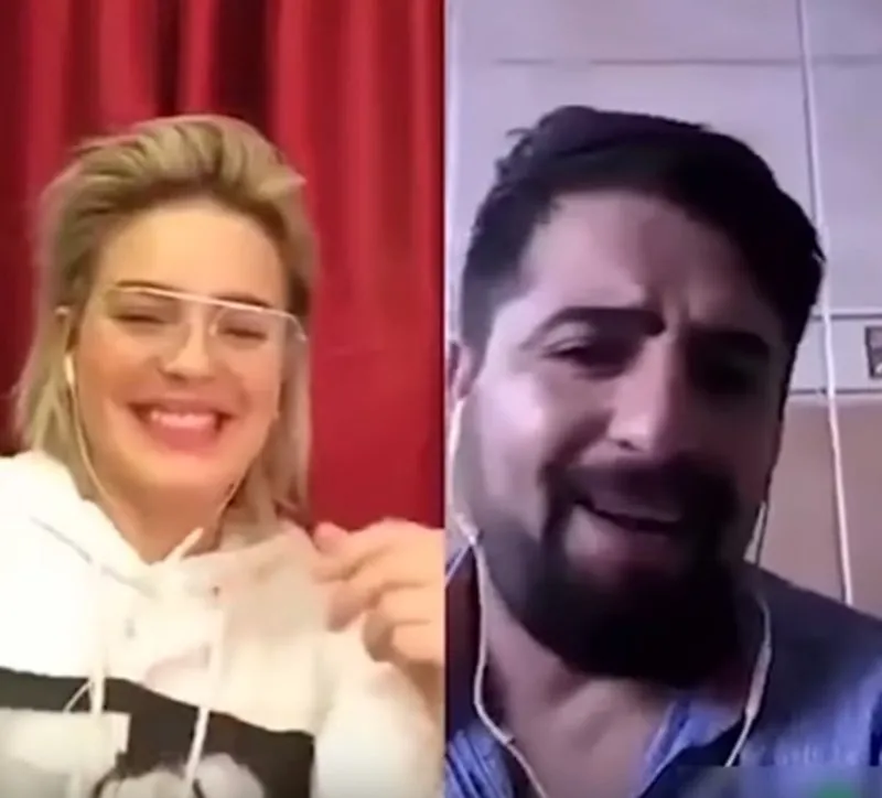 cizreli mehmet anne marie ile sahneye
