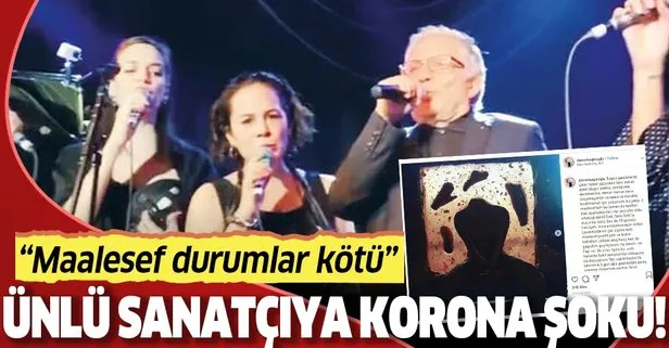 Ünlü sanatçı Demet Sağıroğlu’na koronavirüs şoku! Instagram hesabından paylaştı