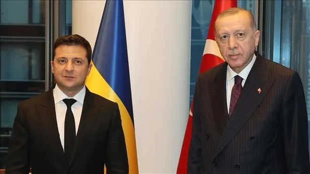 Son dakika: Başkan Erdoğan, Ukrayna Devlet Başkanı Zelenskiy ile görüştü-2