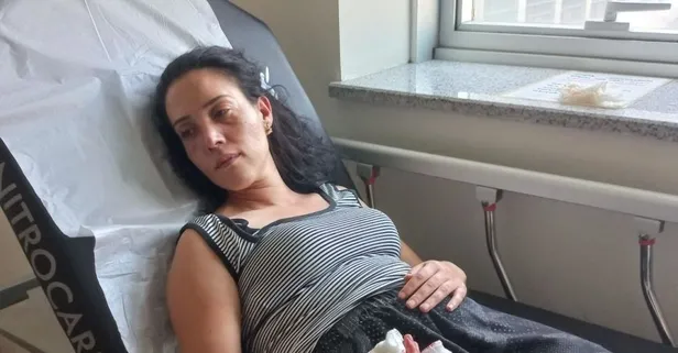 Ayrı yaşadığı eşini evine çağırıp darbetti parmağını kesmeye çalıştı tutuklandı