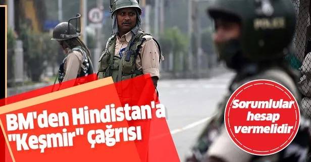 BM'den Hindistan'a Keşmir çağrısı