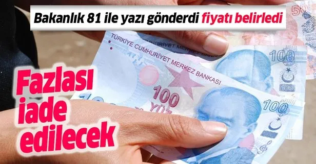 Bakanlık 81 ile yazı gönderdi! O testin fiyatı belli oldu