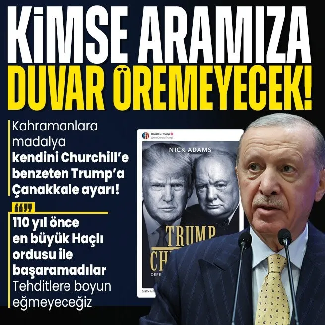 Başkan Erdoğan’dan Devlet Övünç Madalyası Tevcih Töreni’nde önemli açıklamalar