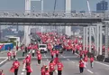 15 Temmuz Demokrasi ve Milli Birlik Günü yürüyüşü havadan görüntülendi