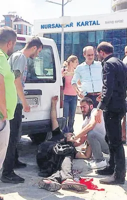 Adliyede kanlı hesaplaşma