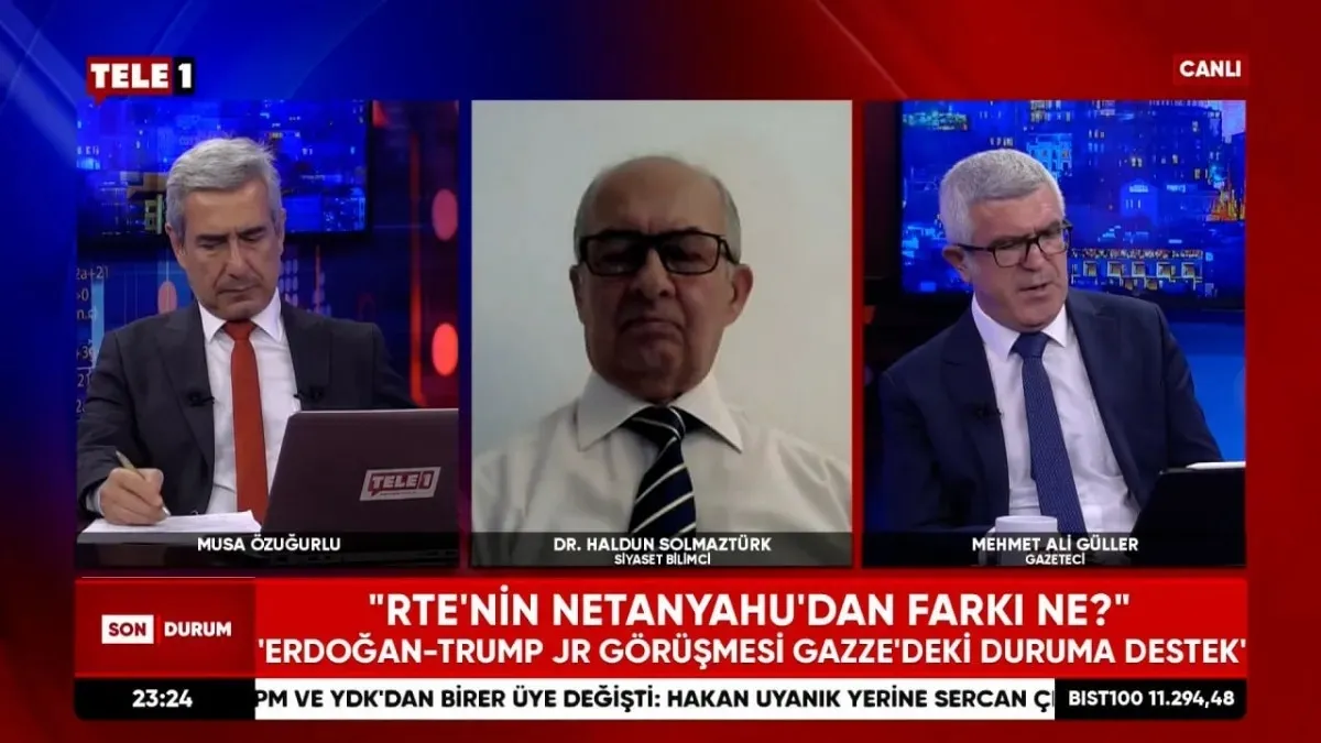 CHP'nin fonladığı TELE1'de skandal KJ: Başkan Erdoğan'ı katil Netanyahu ile bir tuttular! Bakan Tunç açıkladı: Soruşturma başlatıldı